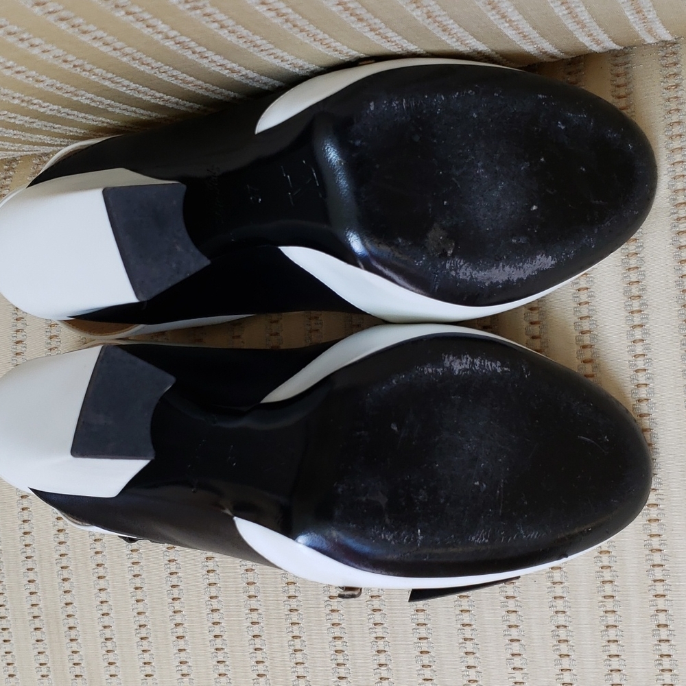 LOUIS VUITTON COLORBLOCK HEADLINE SLINGBACK PUMPS - Picture 12 of 14